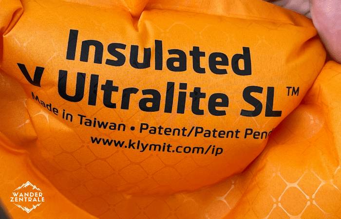 Klymit Insulated Static V Ultralite SL im Test